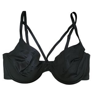 Sam Edelman black strap underwire bra size 34dd
